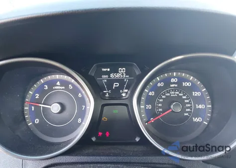 2012 Hyundai Elantra Limited из США, поврежденный, VIN 5NPDH4AE9CH100603